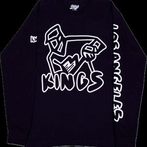 KINGS X KWEINDESIGN LONG SLEEVE TEE - M